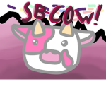 Cute Strawberry cow Group :3