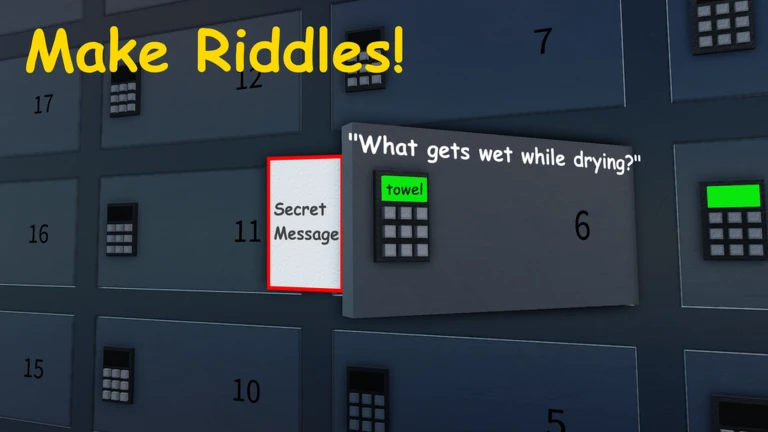 Make Riddles! | Play on Roblox