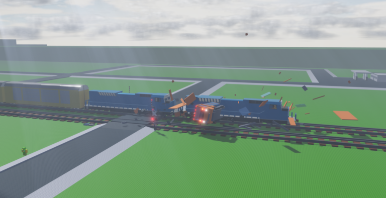 Teardown the Bridge and Destroy the Trains! screenshot 2