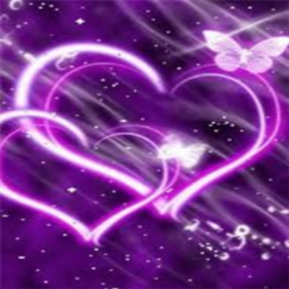 Purple Hearts Roblox decal