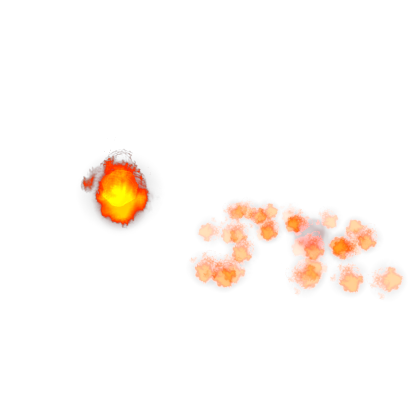 Fireball and Hitbox