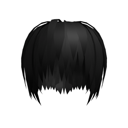 Short Vkei Black Hair Roblox item