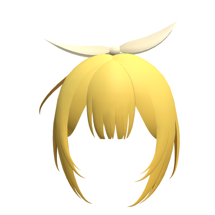 [+] Sunflower Yellow Hair w/ Hairpin