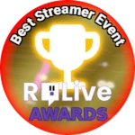 🏆 Best Streamer Event Roblox badge thumbnail