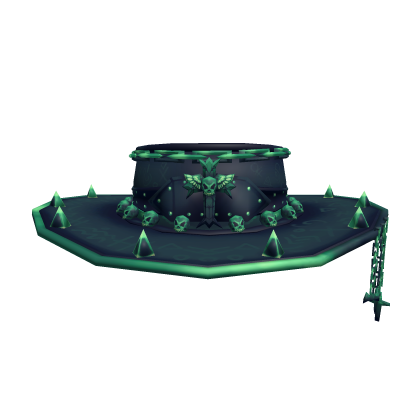 [CODE CGSH] Cursed Green Spike Hat thumbnail