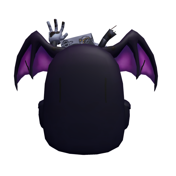 Uzi's Open Backpack (Murder Drones)