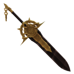 Golden Ornate Blade