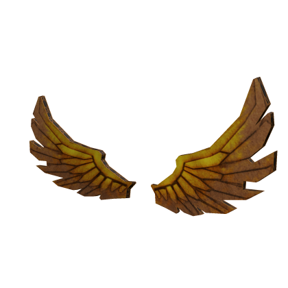 DIY Golden Bloxy Wings Roblox item