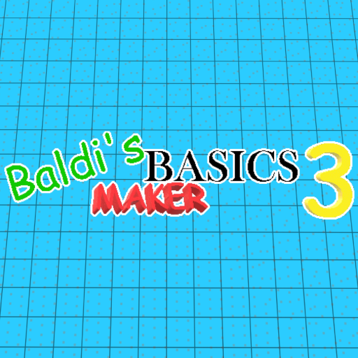(BETA) Baldi's Basics Maker 3 (v1.0.4) official Roblox game thumbnail