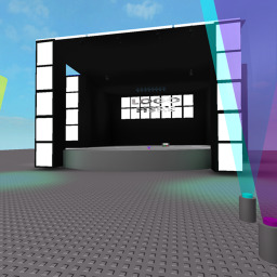 A stage place