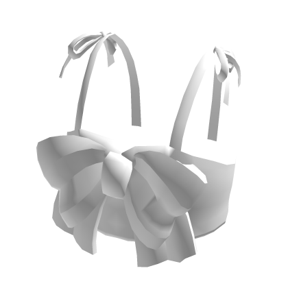 White Bow Top