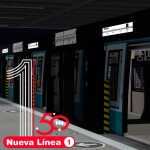 Nueva Linea 1 Metro De Santiago - ROBLOX [BETA]