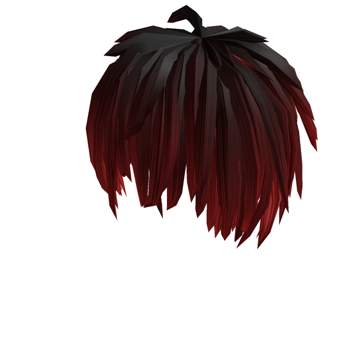 Crimson VKEI Messy Layered Emo Hair