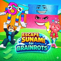 Escape Sunami for Brainrots 👑🙌 icon