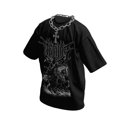 Eternos Graphic T-Shirt w/ Cross Chain thumbnail