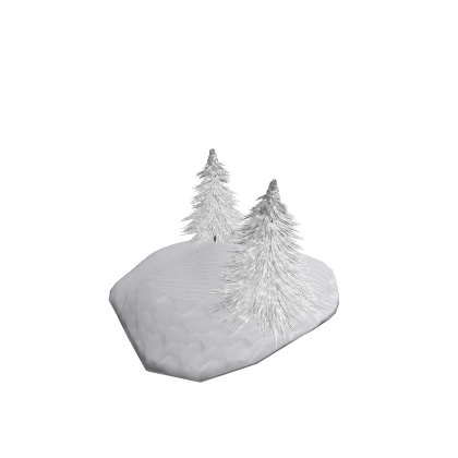 Snow with snowed trees