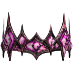 Sovereign Pink Nebula Space Crown