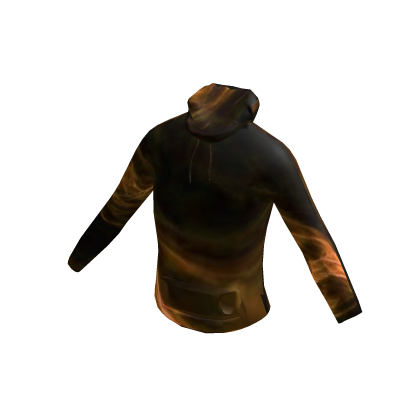 Orange Swirling Hoodie thumbnail