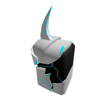 ♾️ Silver & blue Cyber Ninja Armor Right Arm R6 Roblox item