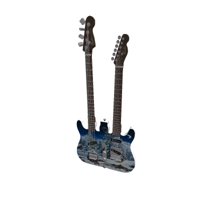 Ace's Custom Double Neck Telecaster