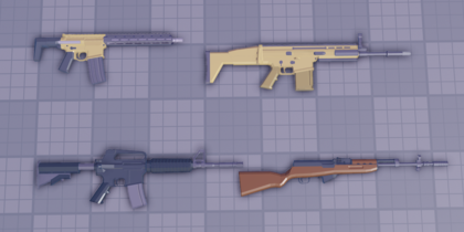 Modern Weapon Mega Pack preview 5