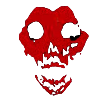 scary skull face Roblox decal