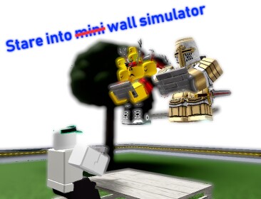 [discontinued] Stare into a wall simulator.