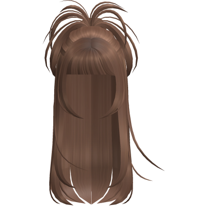 Y2K Long Spikey Hair in Brown Roblox item