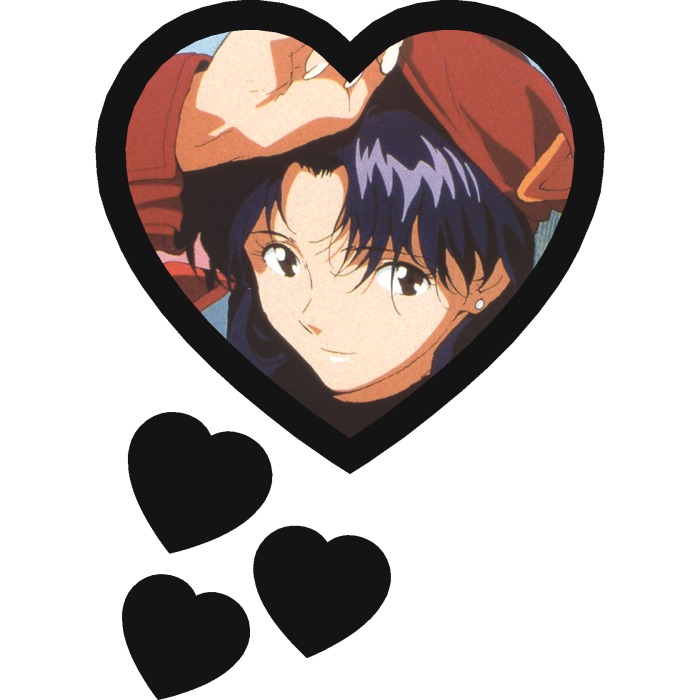 Misato Katsuragi Thinking Hearts Neon Genesis NGE