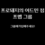 프로돼지의 어드민 점프멥 그룹