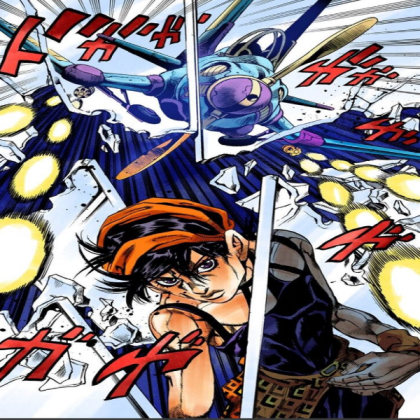 Jojo's Bizarre Adventure Manga - Aerosmith Roblox decal