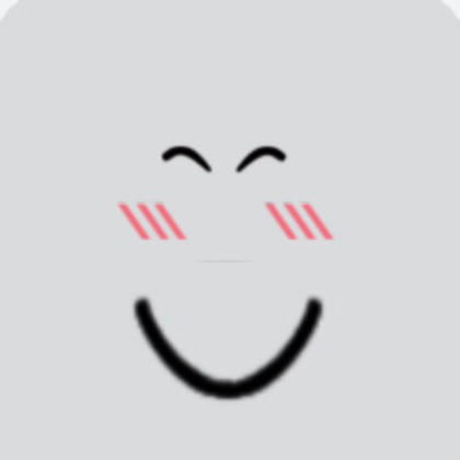 Cute happy face Roblox decal