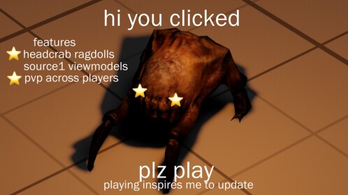  [GMOD] Headcrab Testing
