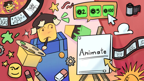 Animation World! 🎨 (Donation Game)