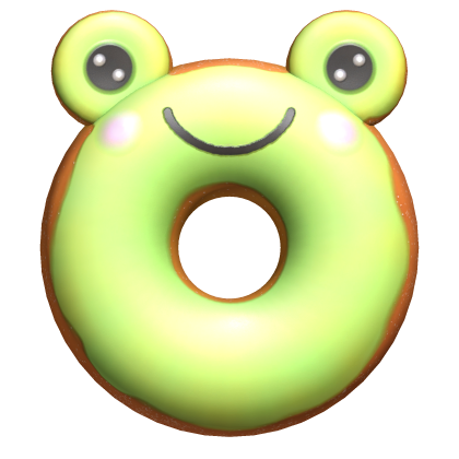 Donut Frog