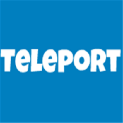 Teleport Sign Roblox decal