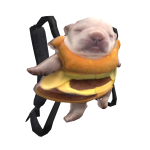 Pibble Backpack [Hamburger]