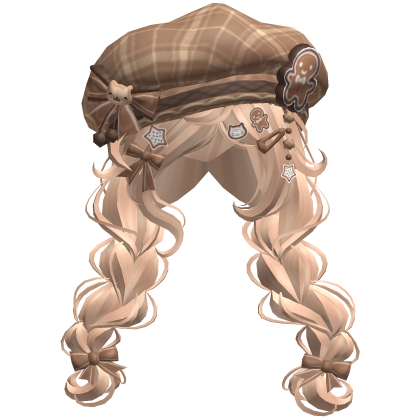 ♡ Christmas Gingerbread Braids (Blonde)