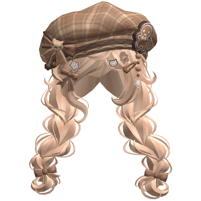 ♡ Christmas Gingerbread Braids (Blonde)