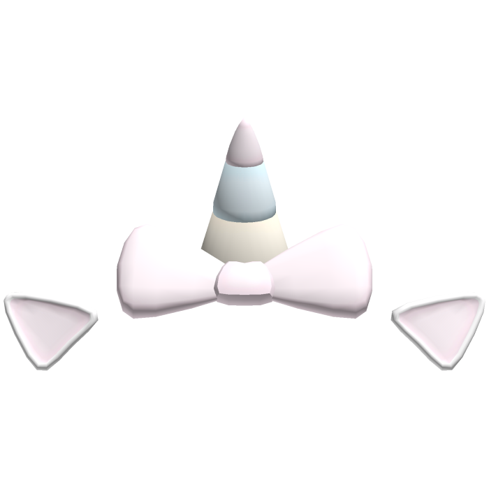 ♡ : kawaii pastel unicorn horn & ear with bow