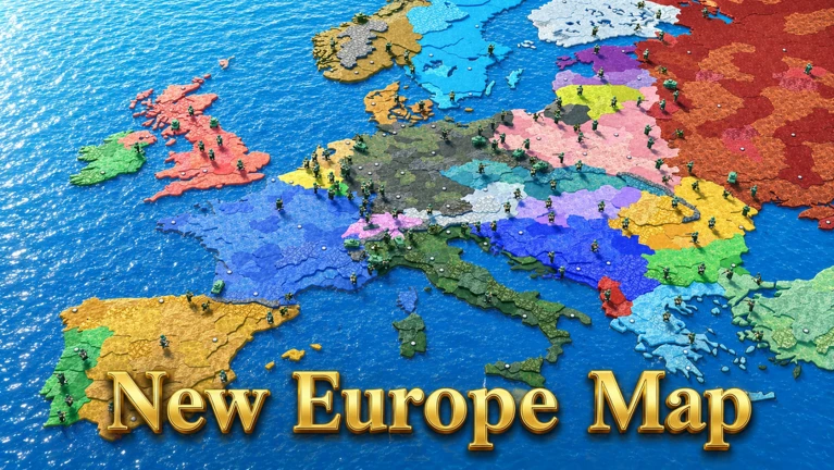 Overhauled Europe Map