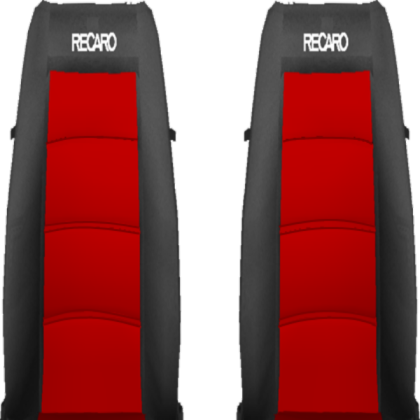 Red Recaro Seats Middle/Top Roblox decal