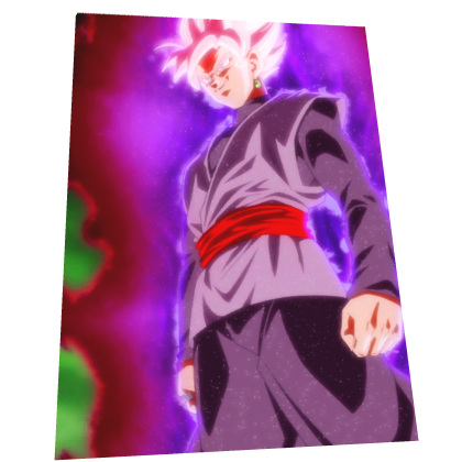 Goku Black Animated Cape