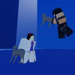 sword fight but the swords are dogs icon
