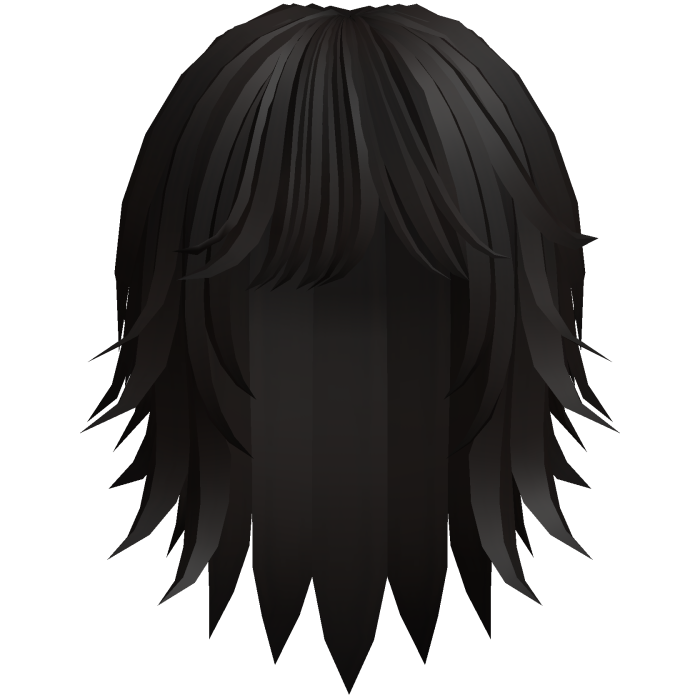 cute messy short moe hair in dark brown