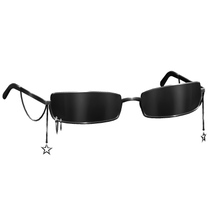 Deluxe Star Shades - Black  Roblox item