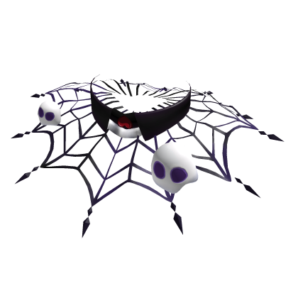 Halloween Spider Witch Collar Choker (Purple) Roblox item