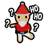 Hidden Yoga Santa