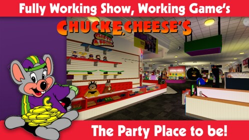 Chuck E Cheese Store 1 stage (5 YEAR ANNIVERSARY)