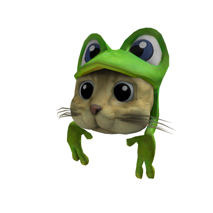 Frog Cat Hat
